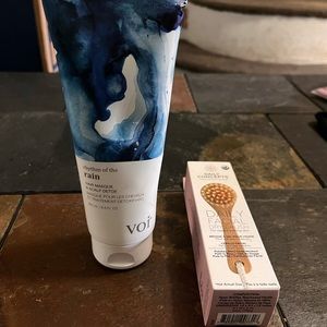 Rain Hair Mask & Daily Face Brush